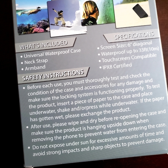 Waterproof Phone Case Cover - Picture 2 of 3